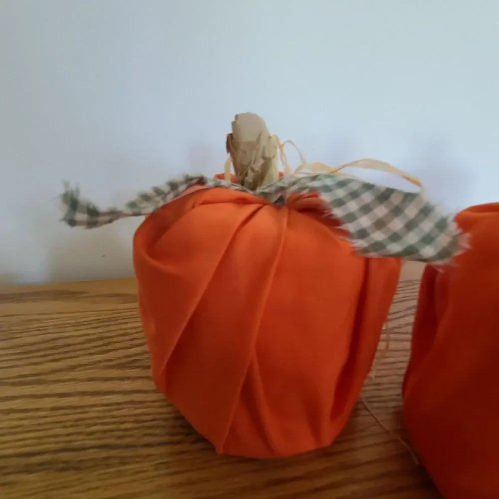 Fall Autumn Toilet Paper Roll Pumpkin Harvest Decoration Craft Set Of Three